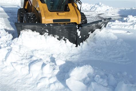 12 skid steer snow pusher|skid steer snow removal attachments.